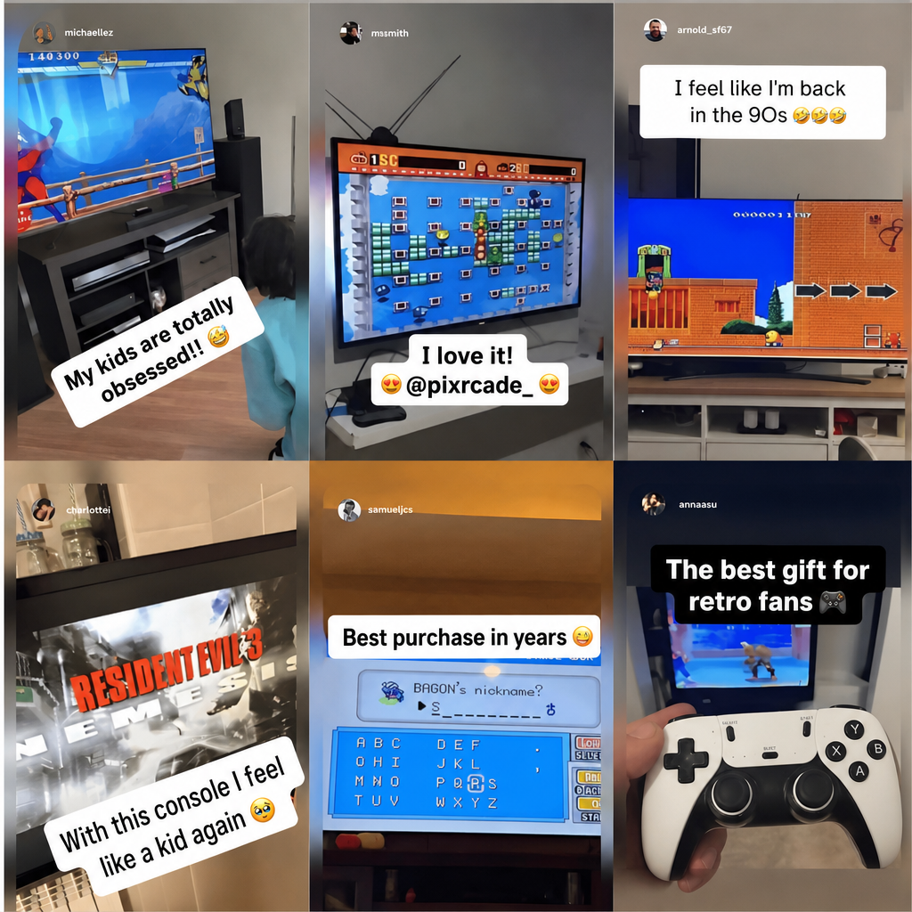 Pixrcade™ Console Game Stick