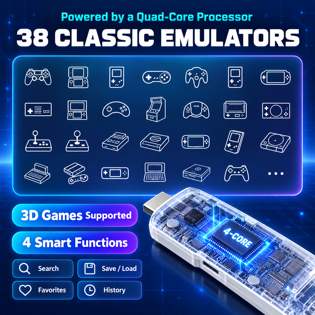 Pixrcade™ Console Game Stick